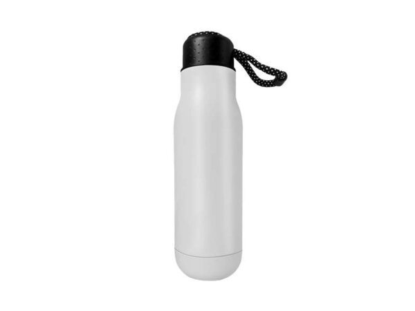Omizu — White (500ml) Double wall stainless steel vacuum bottle