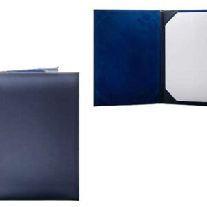 Preluxe Blue — Ultimate Document Signing Folder