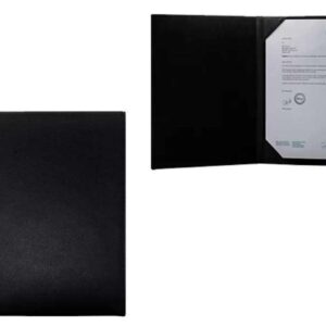 Preluxe Black — Ultimate Document Signing Folder