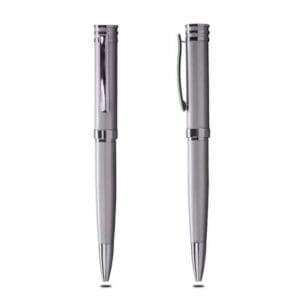Scarlet — Silver body ball point pen