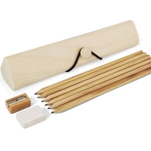 Staco — Pencil set with sharpener & eraser