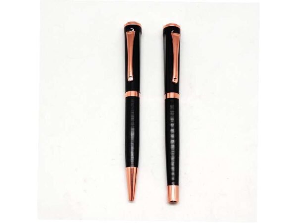Galaxy — A metal roller pen with matching metal ball pen