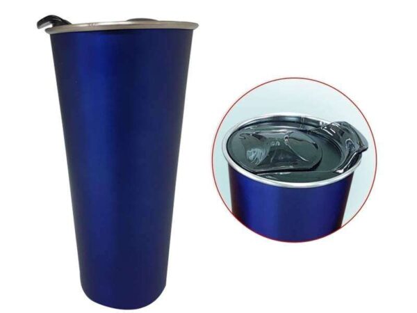 Tankard — Blue (475 ml) Stainless steel double walled mug