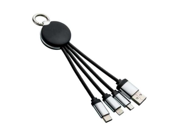 Mukree — 3-in-1 charging cable with light-up logo - Image 2