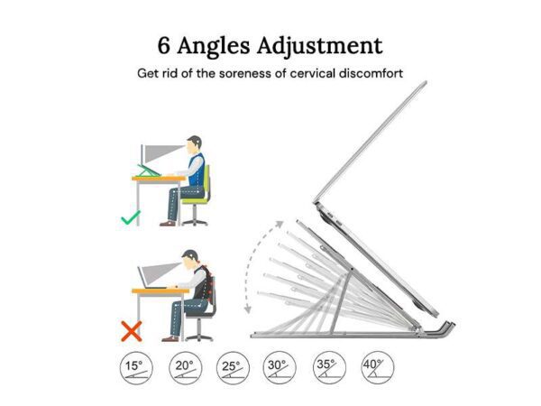 Concore — Laptop stand with mobile holder - Image 4