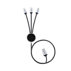 Longman's — 3-in-1 Light up Logo Charging Cable