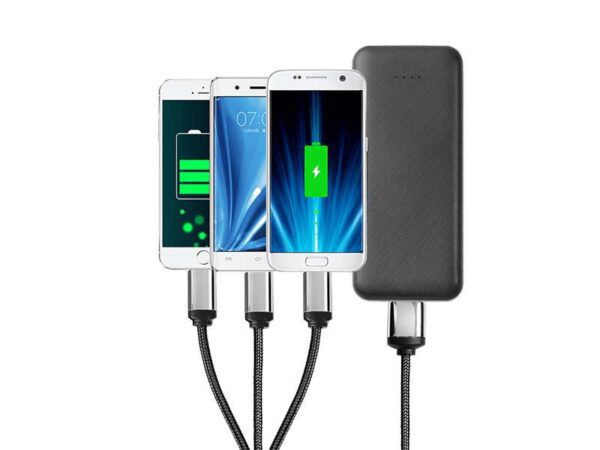 Longman's — 3-in-1 Light up Logo Charging Cable - Image 4