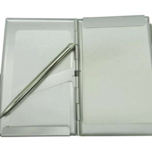 Trenchat — Memo pad holder with pen