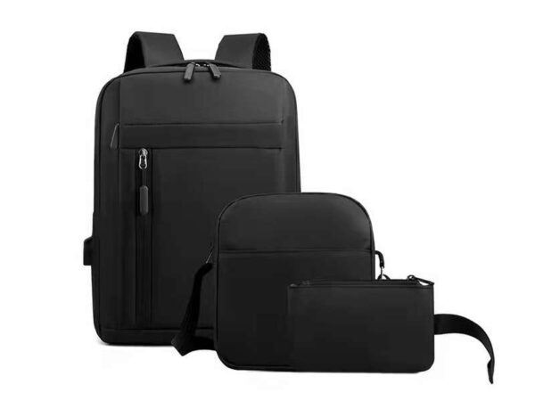 Triad — Black Backpack Set