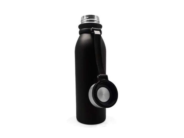 Trooper — Black (600ml) Double walled vacuum bottle - Image 2