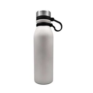 Trooper — White (600ml) Double walled vacuum bottle