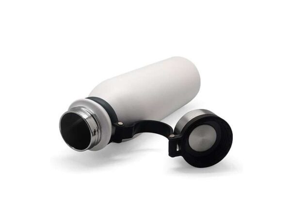 Trooper — White (600ml) Double walled vacuum bottle - Image 2