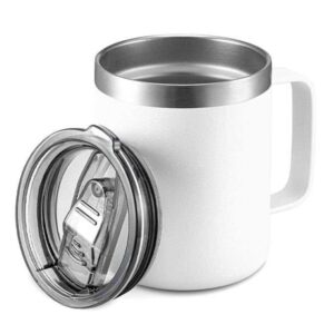 URT-H — White Stainless steel double wall cup