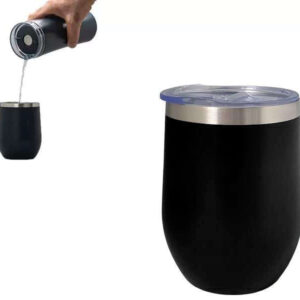 URT Cup — Black (350ml) Stainless steel double wall cup