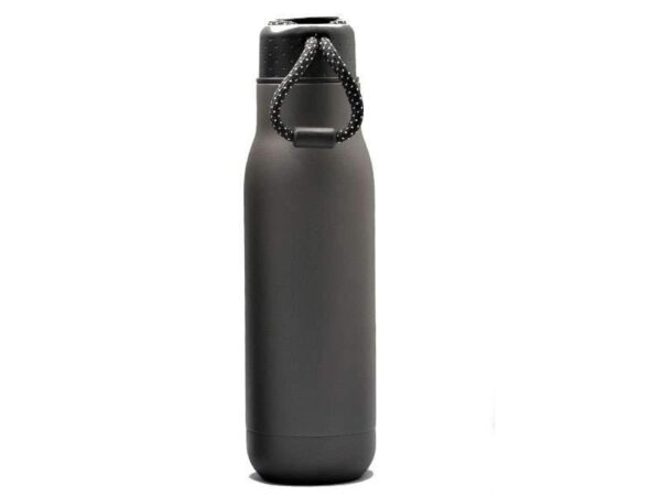 Omizu — Grey (500ml) Double wall stainless steel vacuum bottle - Image 2