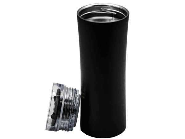 Rotour — Black (450 ml) Double walled stainless steel bottle - Image 2