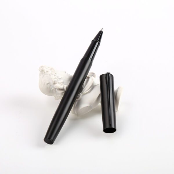 Halon Penset — A metal roller pen with matching metal ball pen - Image 4