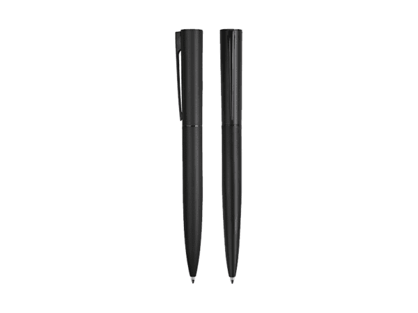 Halon Penset — A metal roller pen with matching metal ball pen - Image 3