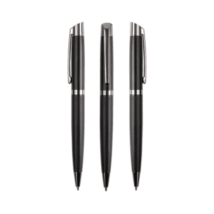 Tedha — Sleek Metal Pen with Grooved Barrel